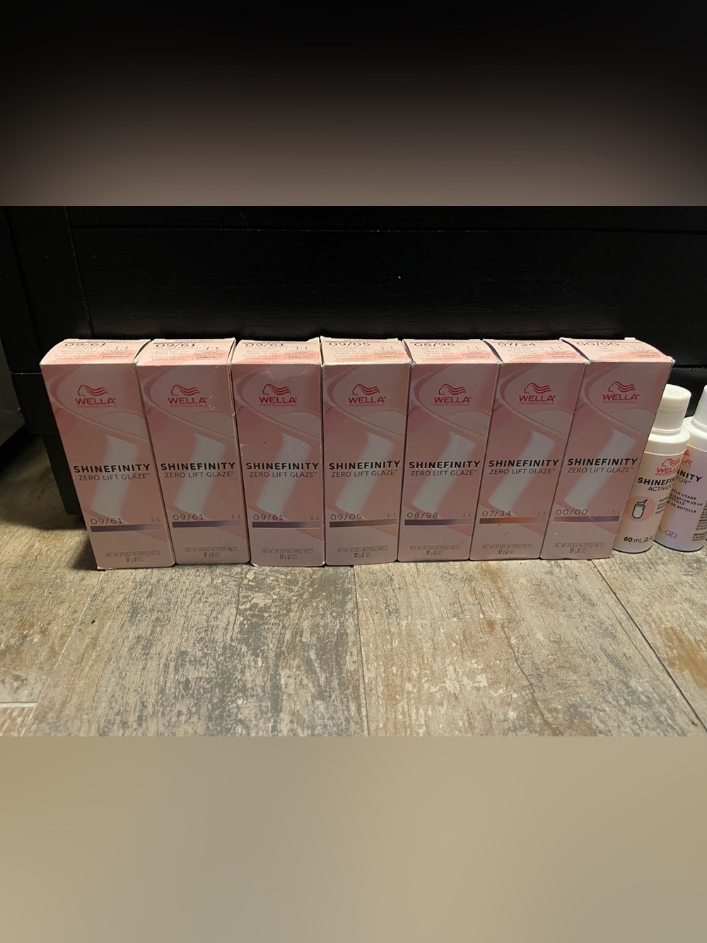 Wella Shinefinity Zero Lift Glaze - varies shades check description
